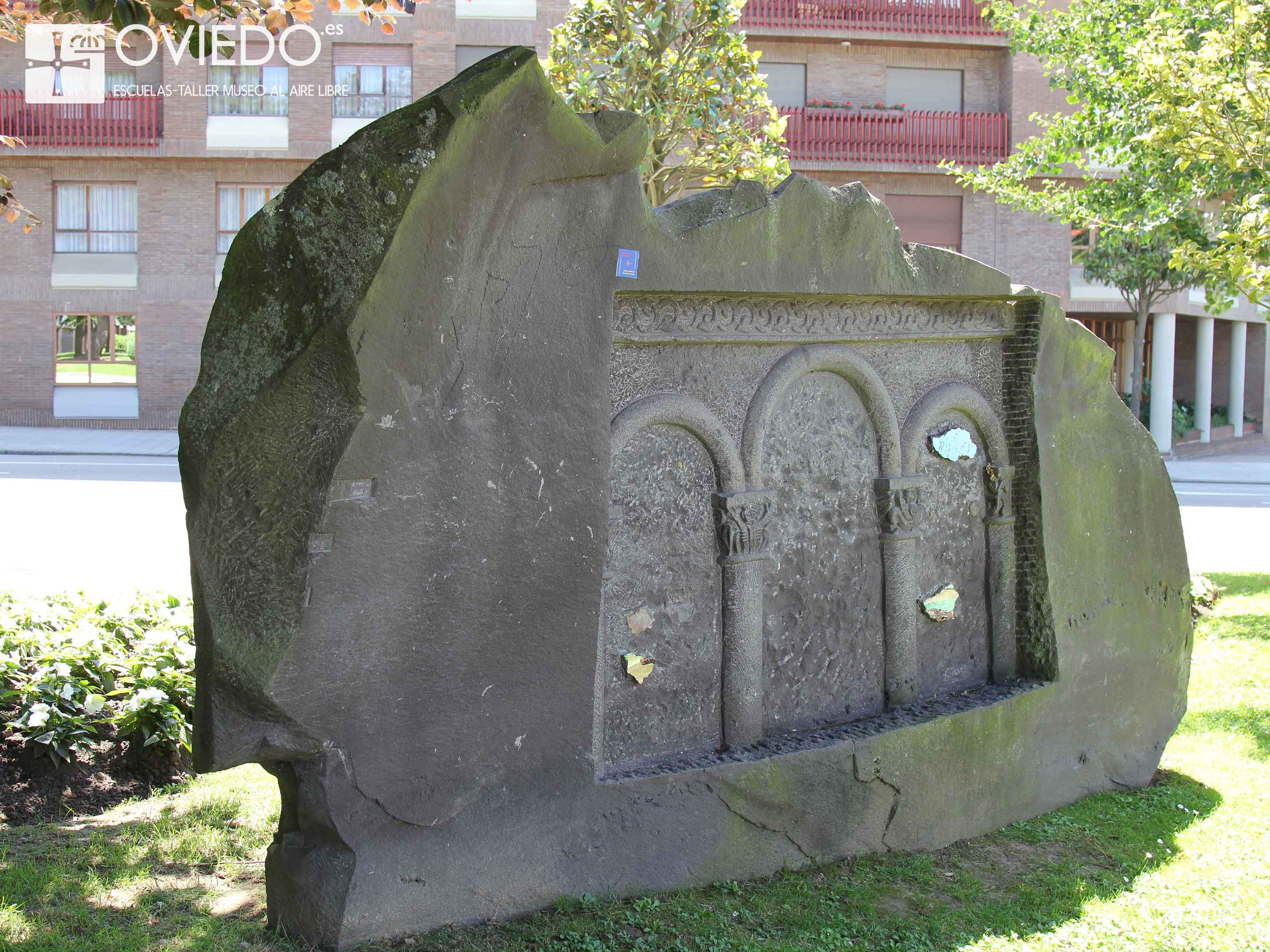 Escultura Pieza de lava de Volvic